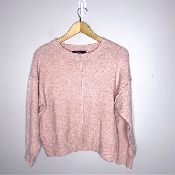 Forever 21 Sweater Women Size Small Soft Heather Pink Comfy * - Picture 1 of 3
